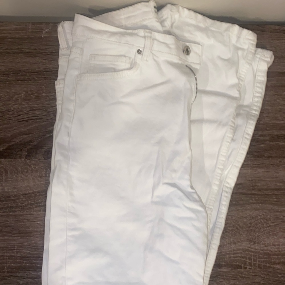 White jeans